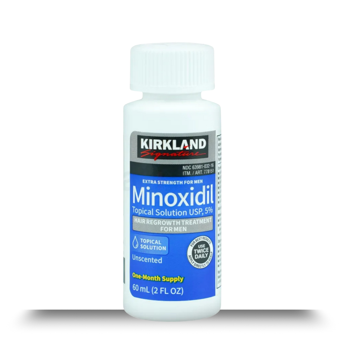 Krikland Minoxidil 5% for Men – Hair & Beard Growth Solution