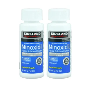 Kirkland Signature Minoxidil 5% Topical Solution for Thicker Hair and Beard