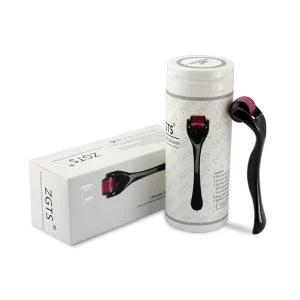 ZGTS Titanium Needle Derma Roller for Skin Hair & Beard Regrowth microneedling treatment tool