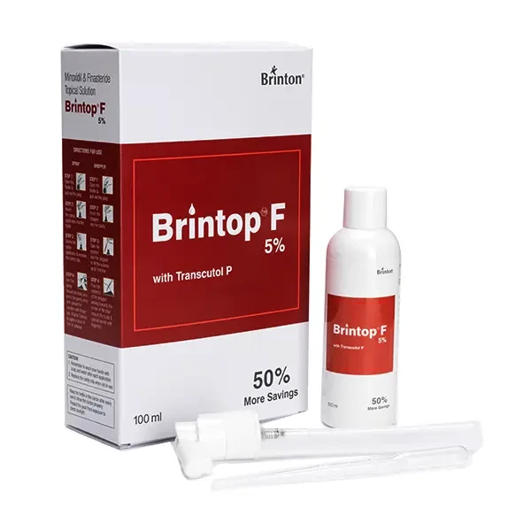 Brintop F 5% Minoxidil & Finasteride Topical Solution (100ml)