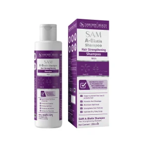 ​SAM A-Biotin Hair Strengthening Shampoo with Argan Oil & Biotin - 200ml