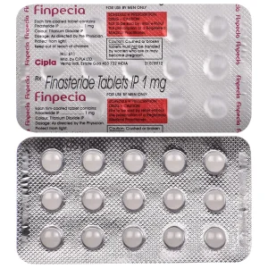 Cipla Finpecia Finasteride Tablets IP 1mg for Male Pattern Hair Loss Treatment