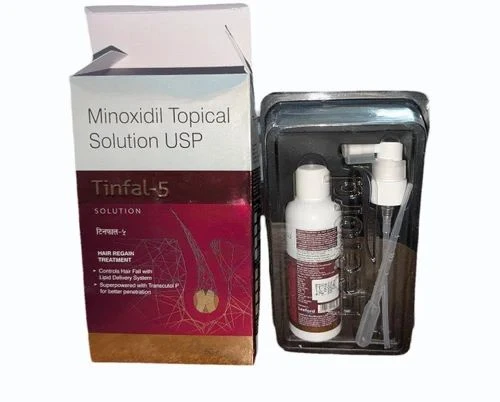 Tinfal-5 Minoxidil Topical Solution USP 5% – Advanced Hair Regain Treatment for Hair Loss Control