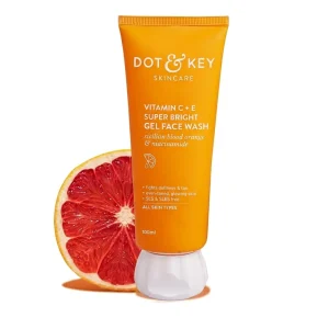 Dot & Key Vitamin C + E Super Bright Gel Face Wash(100ml)