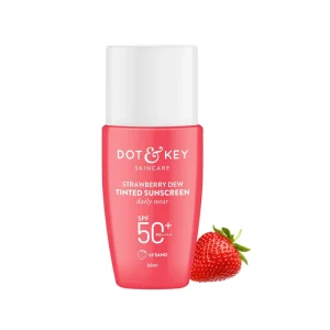 Dot & Key Strawberry Dew Tinted Sunscreen - SAND SPF50+ PA+++(50ml)