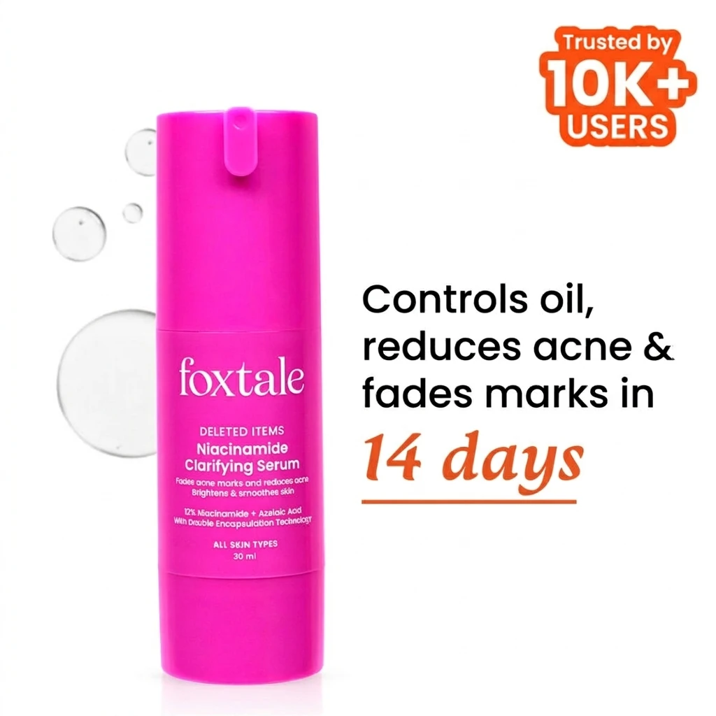 Foxtale 12% Niacinamide Clarifying Serum(30ml) - Image 2