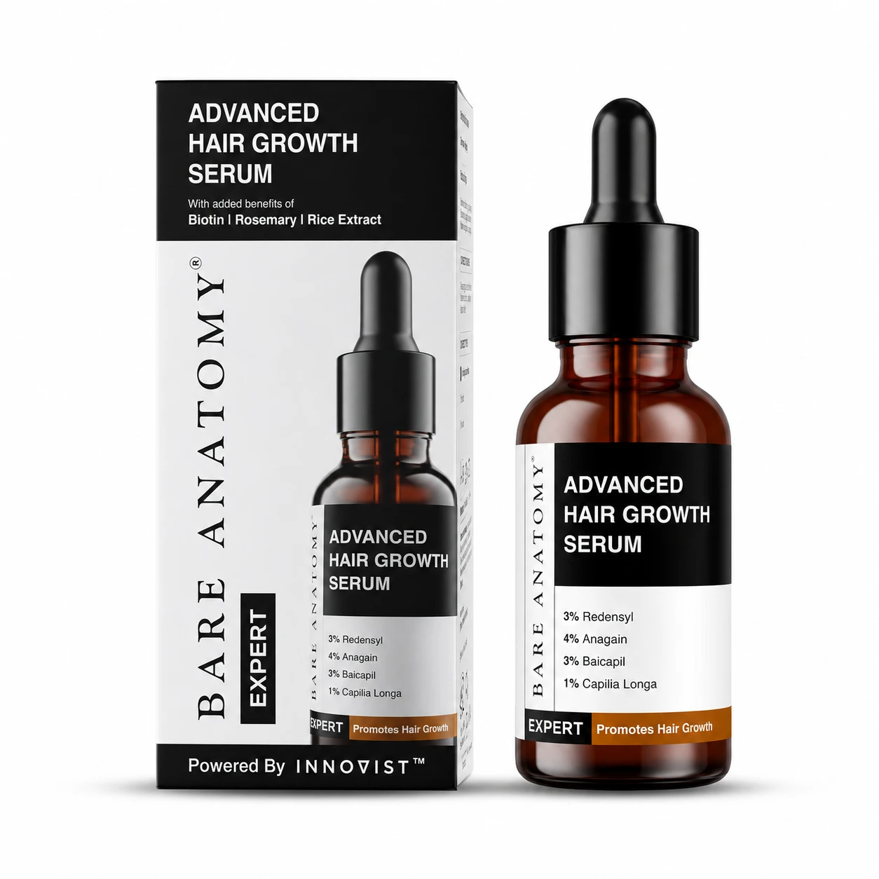 Bare Anatomy Advanced Hair Growth Serum (30ml)