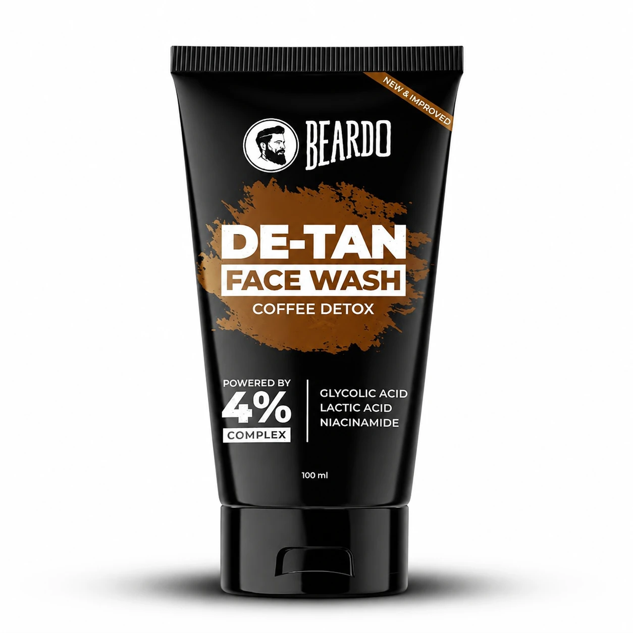 Beardo De-Tan Face Wash price in Bangladesh 100ml coffee face wash bottle