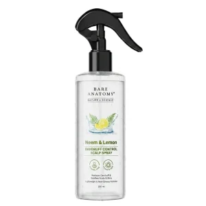 Bare Anatomy Neem & Lemon Dandruff Control Scalp Spray (200ml)