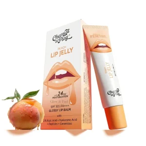 Chemist at Play Peach Lip Jelly Glossy Lip Balm SPF 50 PA+ (10g)