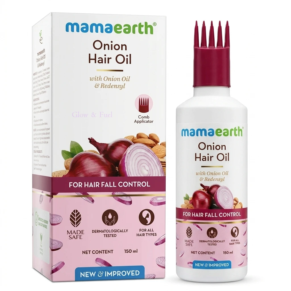 Mamaearth Onion Hair Oil with Onion & Redensyl(150ml)