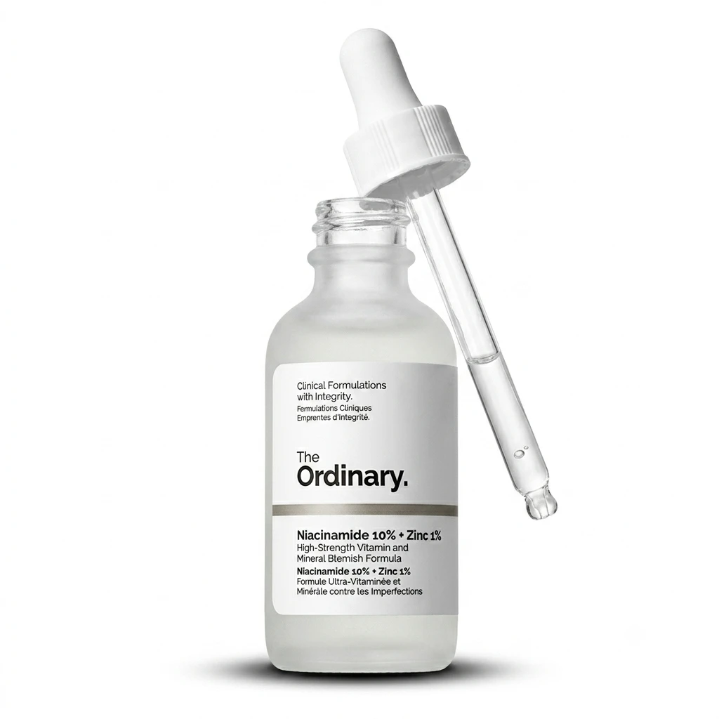 Niacinamide serum bottle – The Ordinary 10% + Zinc 1%, 30ml, original in Bangladesh