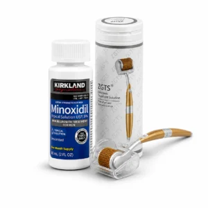 Kirkland Minoxidil & ZGTS 192 Needles Hair & Beard regrowth Combo
