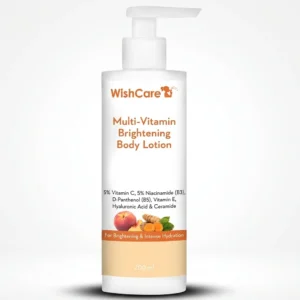 WishCare Multivitamin Body Lotion with Vitamin C & B3 for Brightening – 200ml