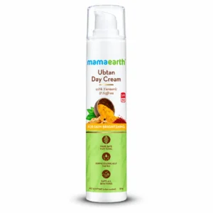 Mamaearth Ubtan Day Cream SPF 30 – Brightening + Sun Protection 50g