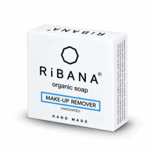 RiBANA Makeup Remover Cleansing Soap Bar with Essential Oils & Glycerin – – 95gm