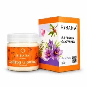 RiBANA Saffron Glowing Face Pack – 50gm