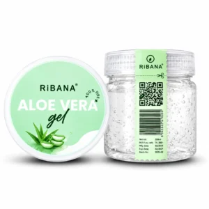 RiBANA Aloe Vera Gel with 99% Pure Aloe & Vitamin E – 130ml