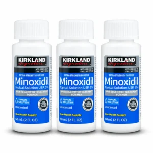 Kirkland Minoxidil 3 Months Supply – 3 bottles × 60ml 5% minoxidil solution for men, price in Bangladesh