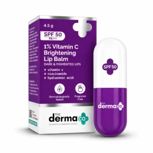The Derma Co 1% Vitamin C Lip Balm SPF 50 – 4g