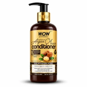 WOW Skin Science Moroccan Argan Oil Hair Conditioner - 340ml - Vitamin E & Argan Oil